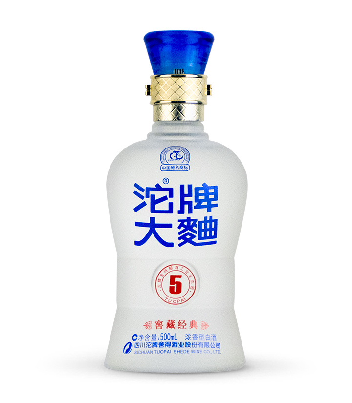 52°沱牌大曲窖藏经典5年500ml