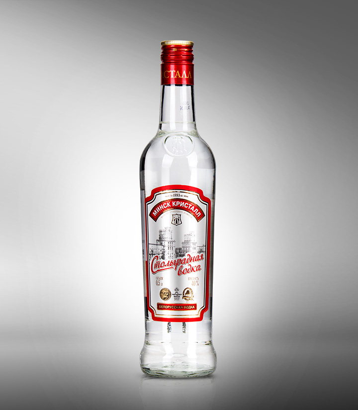 白俄罗斯明斯克水晶首都伏特加500ml 瓶
