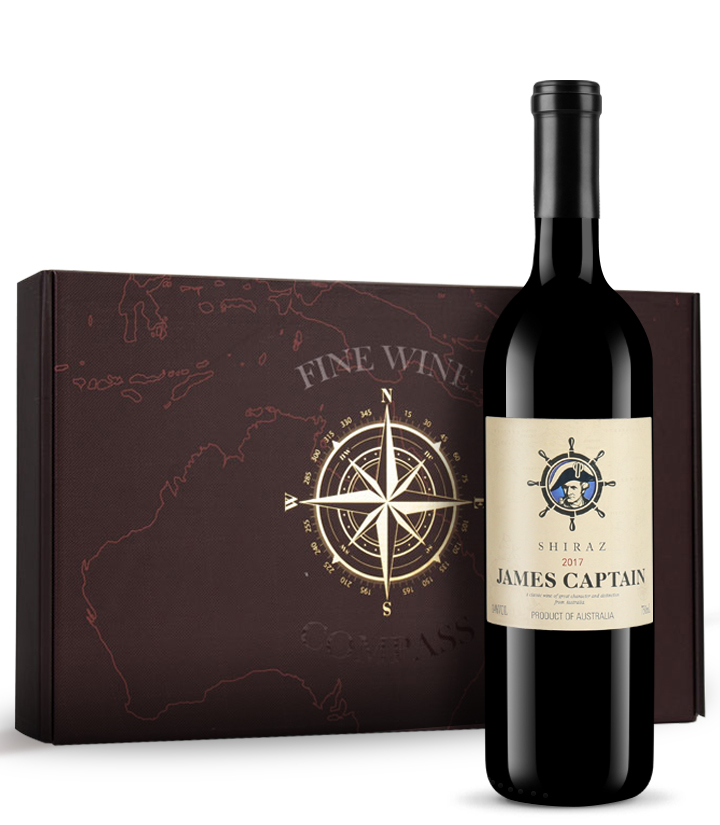 13°澳洲詹姆士船长西拉干红葡萄酒750ml