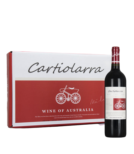14°澳洲卡地亚奥兰娜干红葡萄酒750ml 件