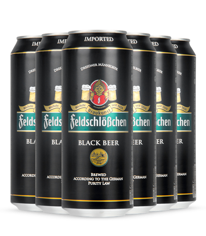 德国费尔德堡黑啤酒500ml