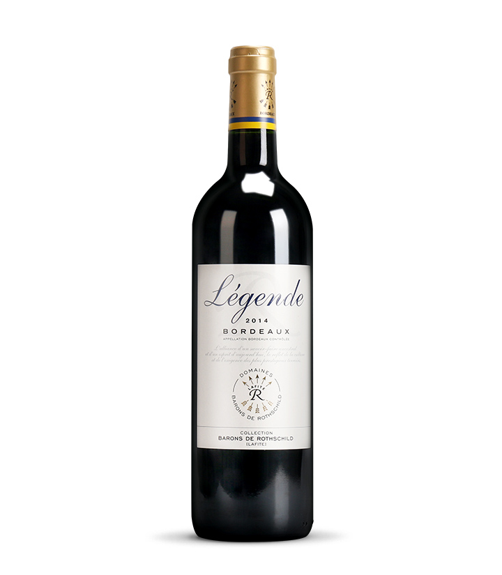 12.5°法国拉菲传奇波尔多红葡萄酒750ml 件