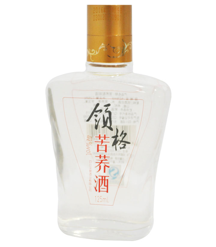 42°领格苦荞酒125ml 瓶